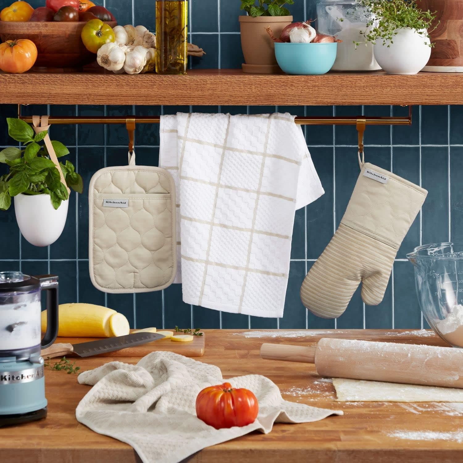 Cloth Oven Mitt - 1