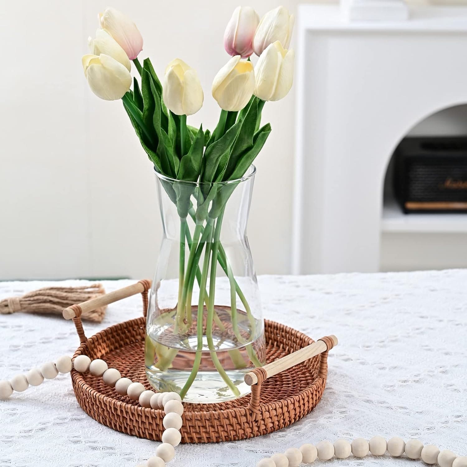 Clear Glass Flower Vases 3