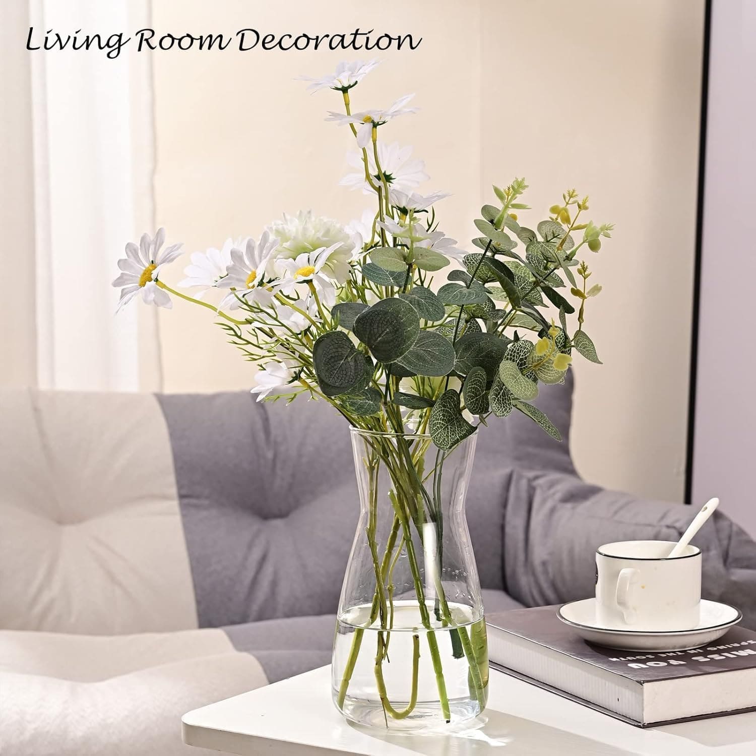 Clear Glass Flower Vases 7