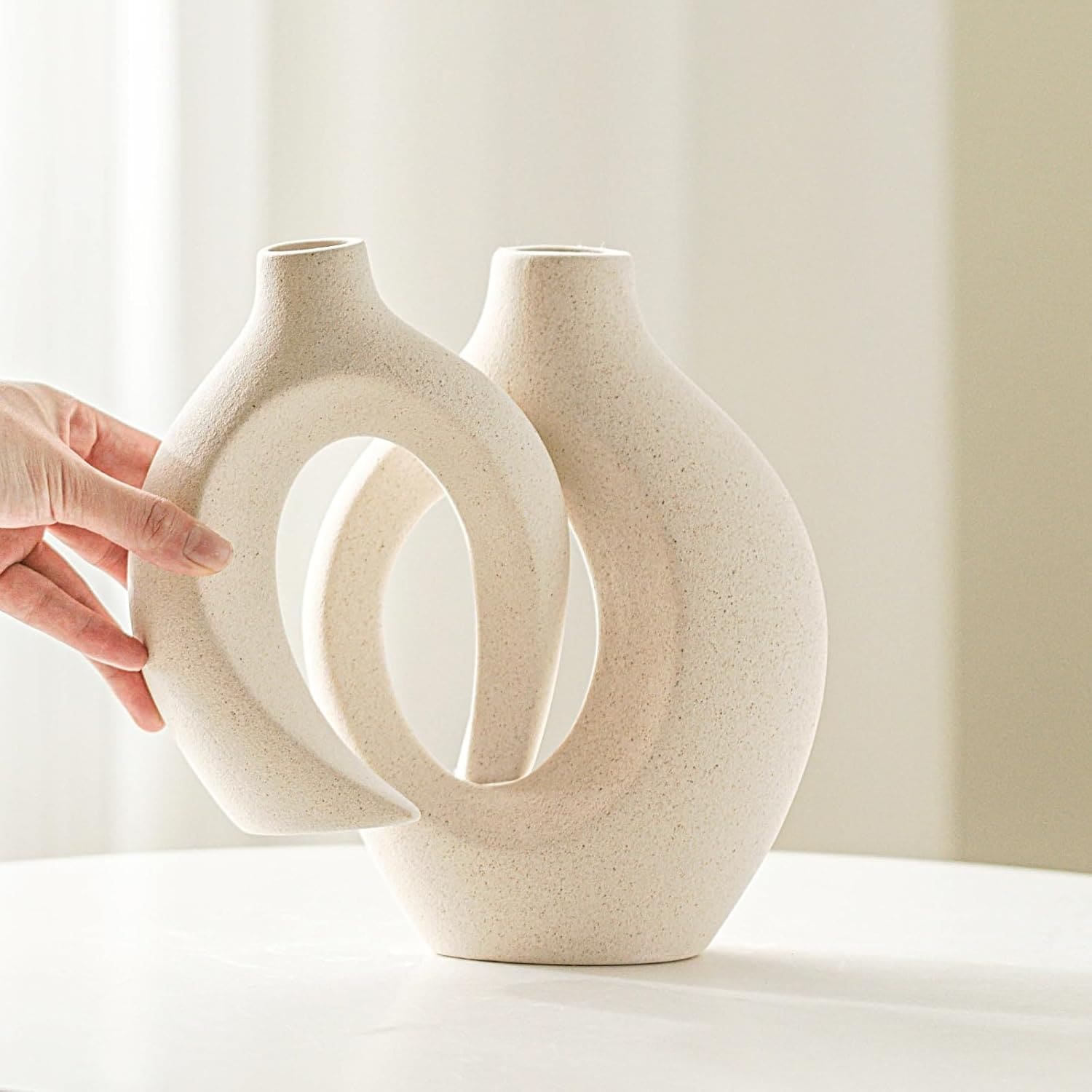 Hollow Ceramic Vase 1