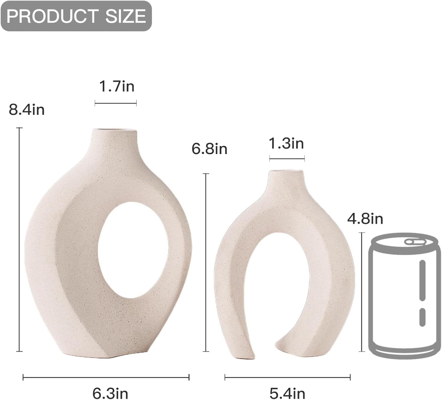 Hollow Ceramic Vase 2