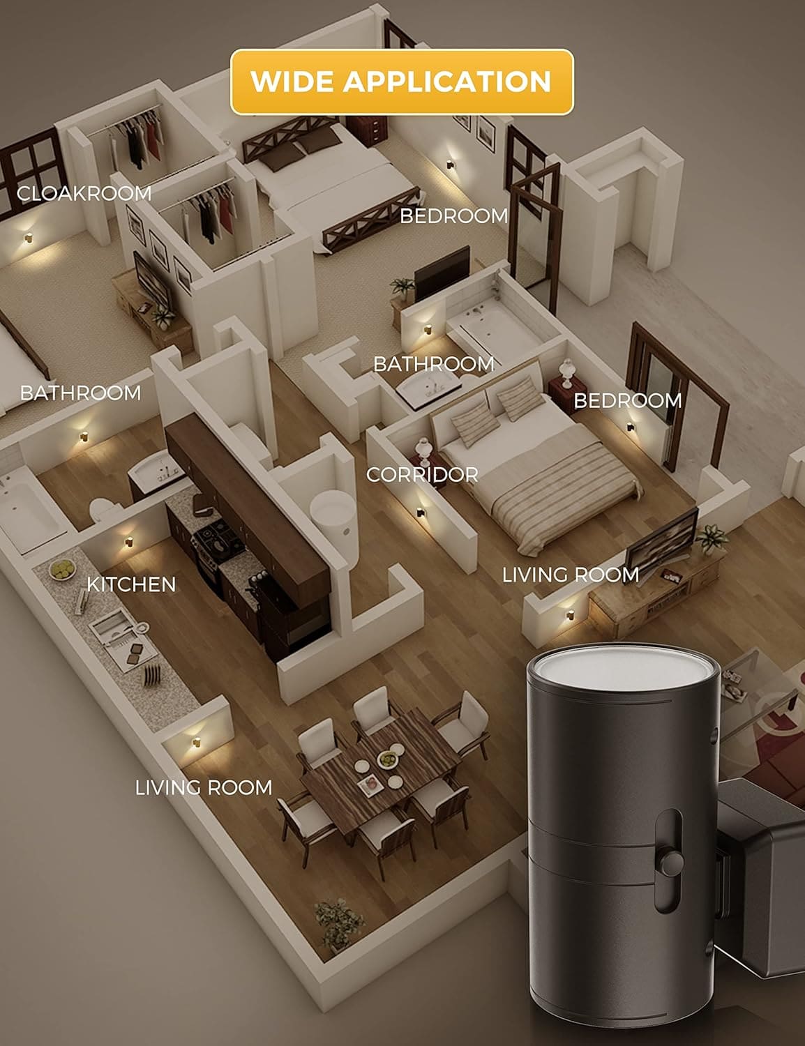LED Night Light Plug in 6