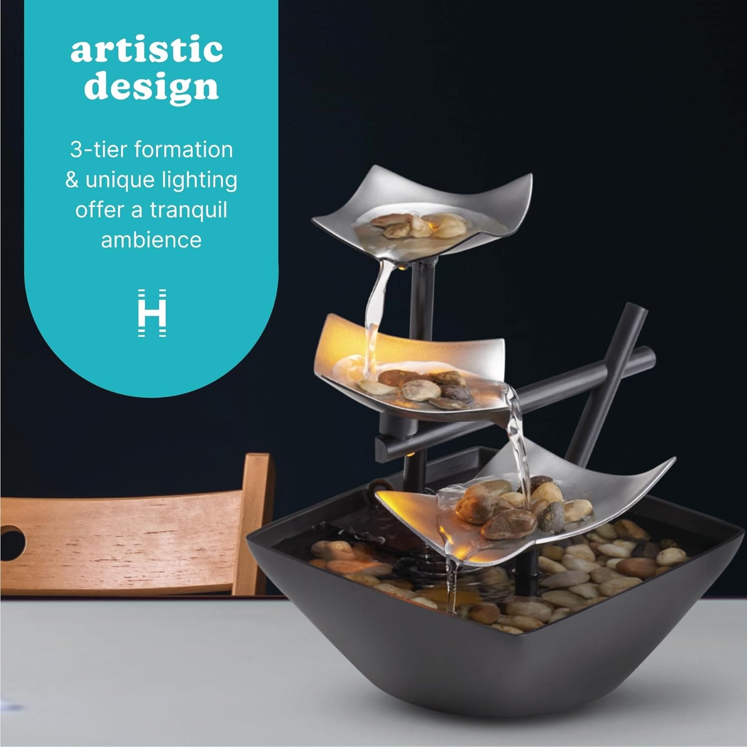 Tabletop Water Fountain 3